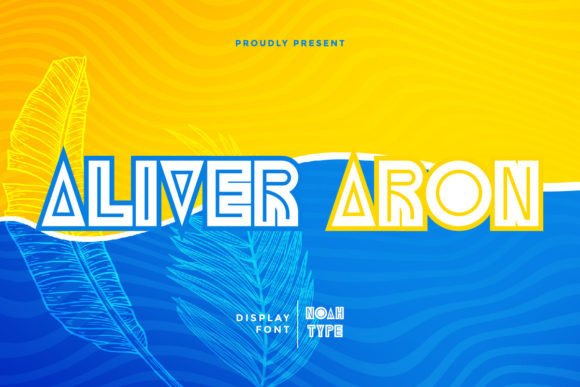 Aliver Aron: A Futuristic Display Font That Stands Out—Thoughtfully