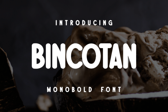 Bincotan: A Display Font That Speaks Clearly on Packaging and Branding