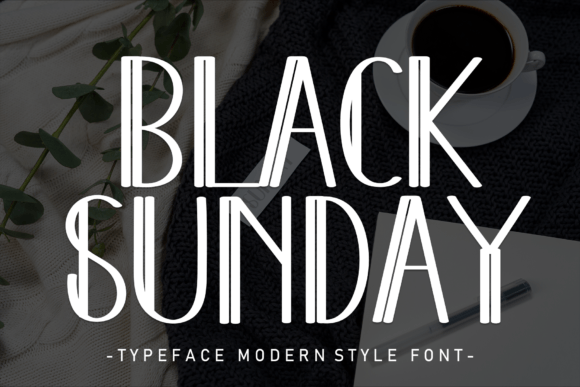 Black Sunday: A Friendly Handwritten Display Font for Digital Brands