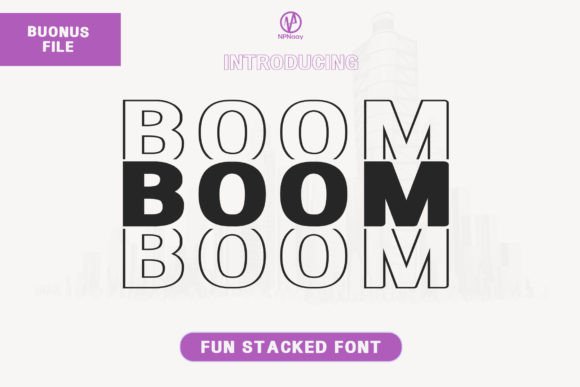 Boom: A Friendly Display Font That Lifts Your Digital Brand