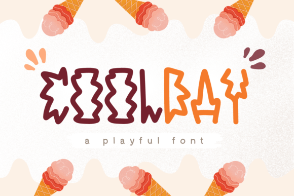 Cool Day: A Playful Display Font for Digital Branding