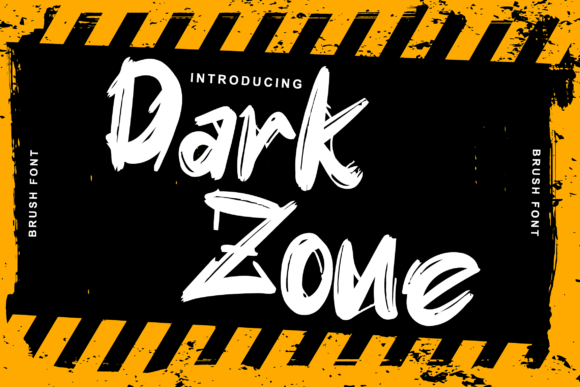 Dark Zone Typeface: A Bold, Human Display Font for Digital Brands