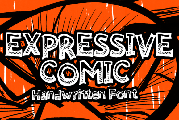Expressive Comic: A Display Font That Feels Human