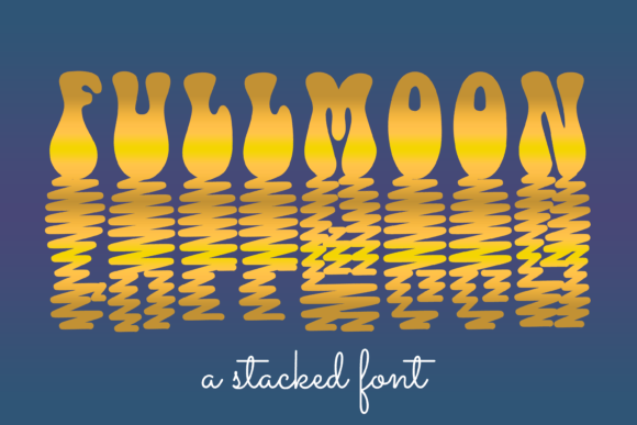 Full Moon: A Display Font for Distinctive Digital Identity