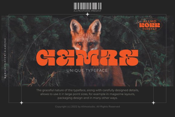 Gemas: A Display Font That Earns Its Space