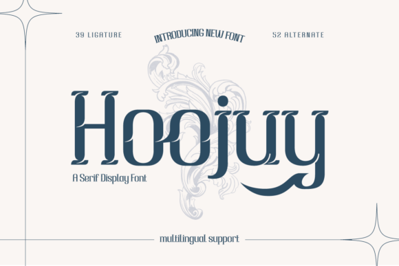 Hoojuy: A Refined Display Typeface for Distinctive Web Branding
