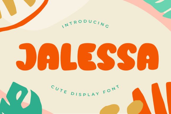 Jalessa: A Friendly, Versatile Display Font for Small Business Branding