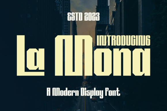 La Mona: A Display Font That Anchors Your Editorial Voice