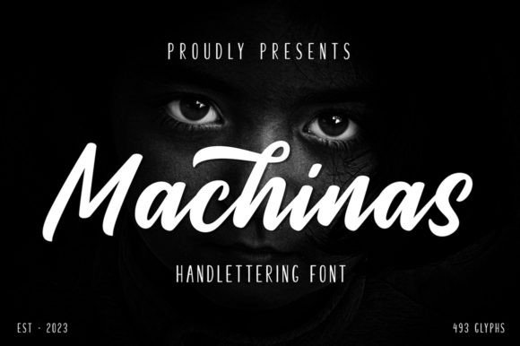 Machinas: A Retro-Editorial Display Typeface for Modern Publications