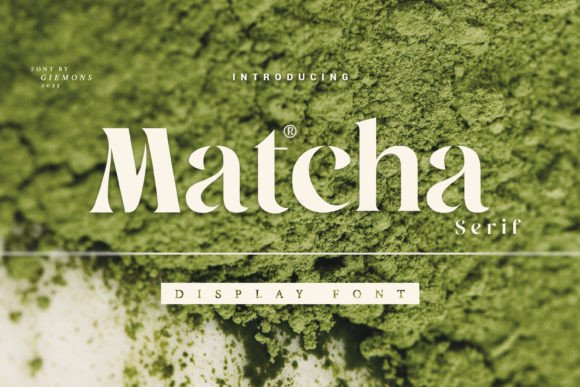 Matcha: A Display Font That Anchors Brand Voice in Visual Campaigns