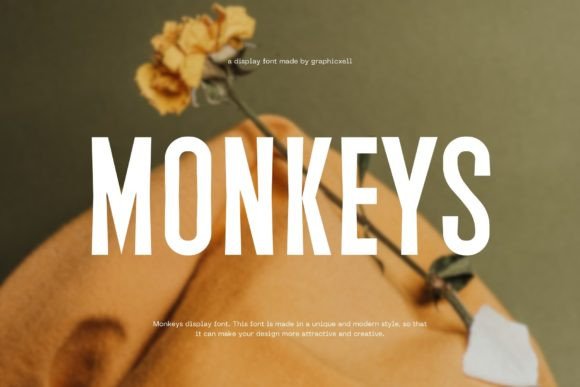 Monkeys: A Display Font That Makes Your Headlines Instantly Clear
