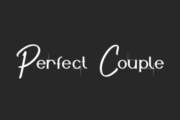 Perfect Couple Font: A Stylish, Consistent Display Typeface for Small Businesses