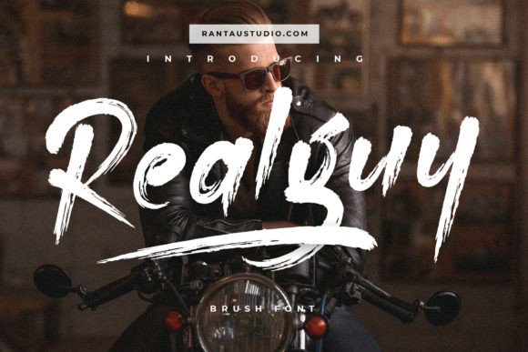 Realguy: A Hand-Brush Display Font That Feels Human