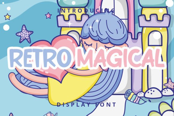 Retro Magical Font: A Playful Display Typeface for Small Brands