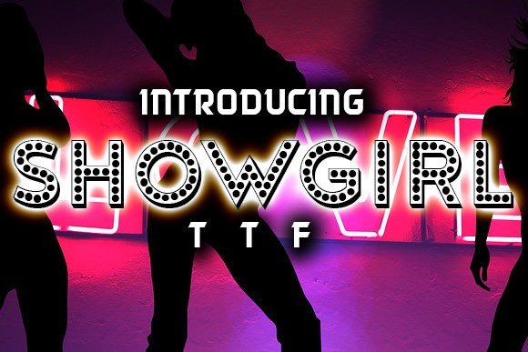 Showgirl: A Bold, Polished Display Font for Small Business Branding