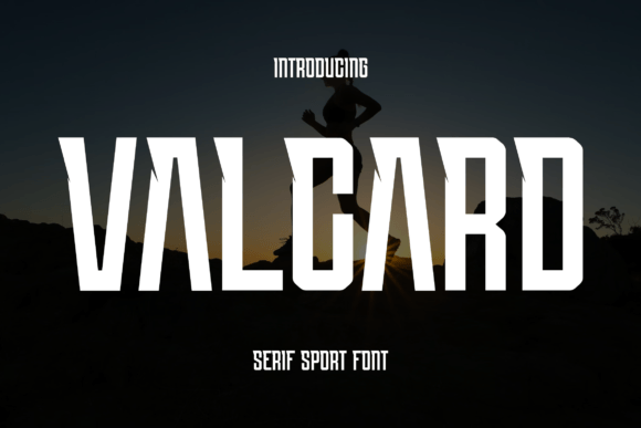 Valcard: A Bold, Elegant Display Font for Handmade Brands