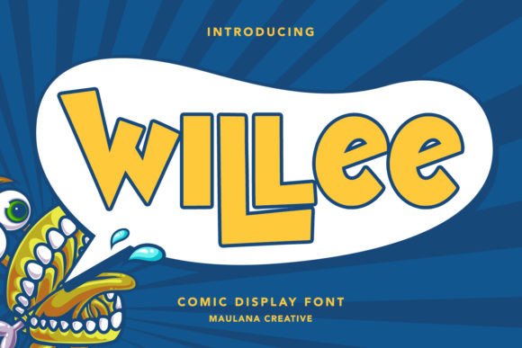 Willee: A Playful Display Font That Builds Brand Recognition
